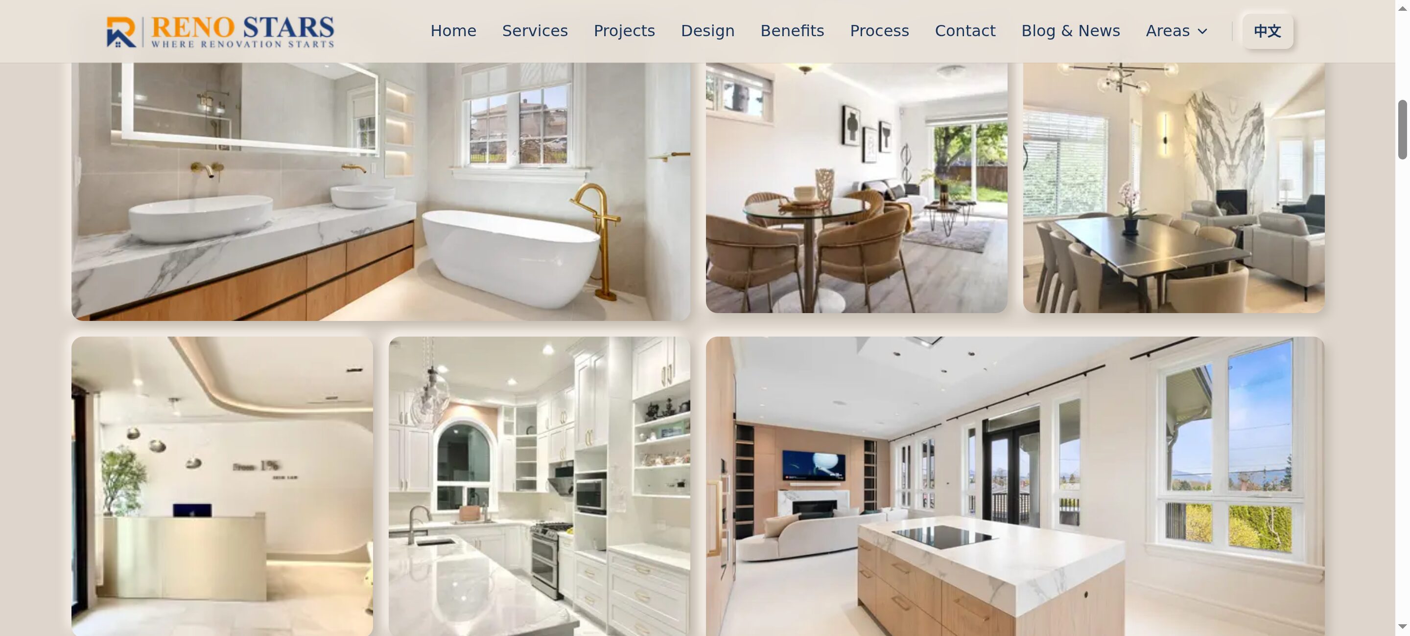New services section — clean card layout