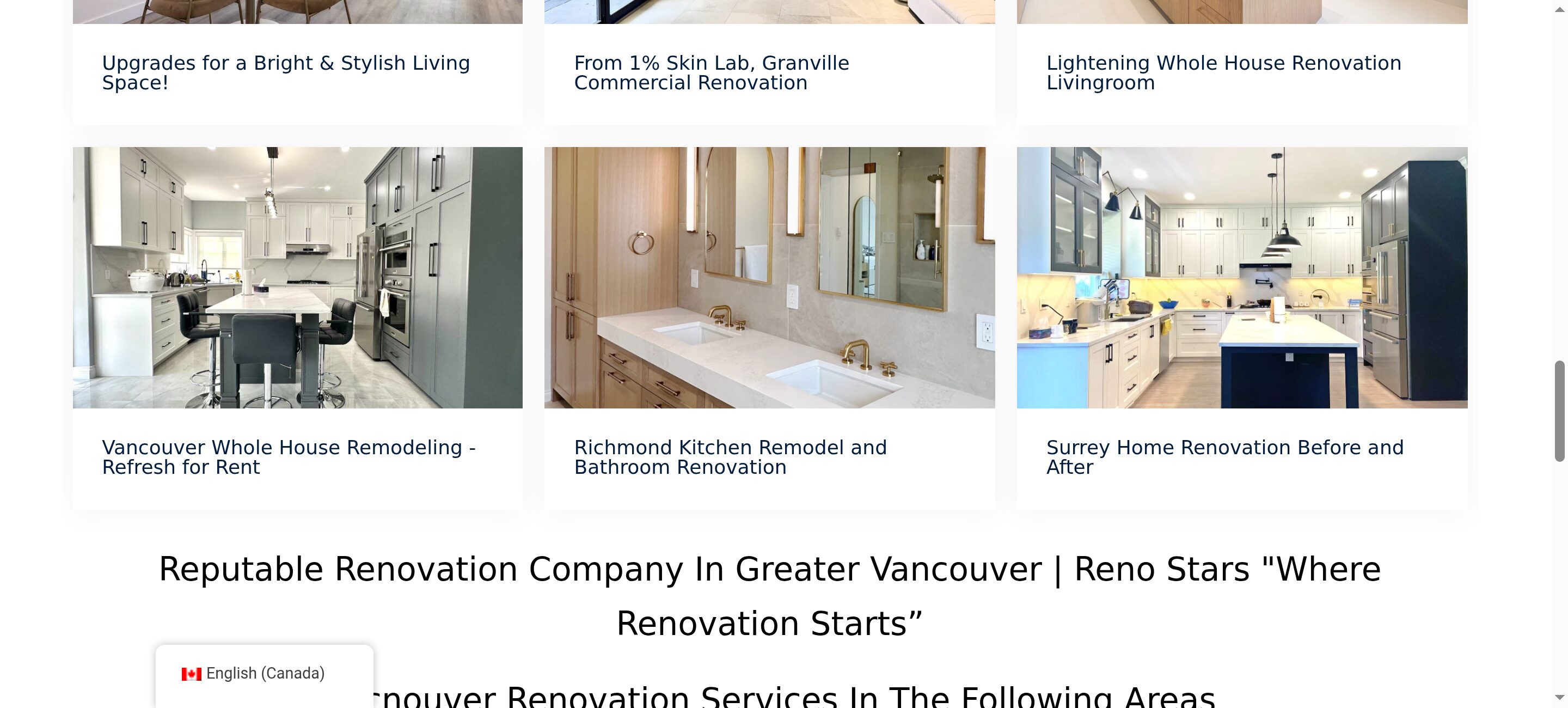 Old portfolio section